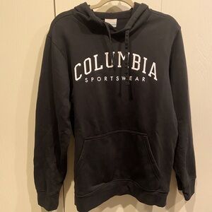 Columbia Men's Black Hoodie NWOT Rich Black Color Size Small